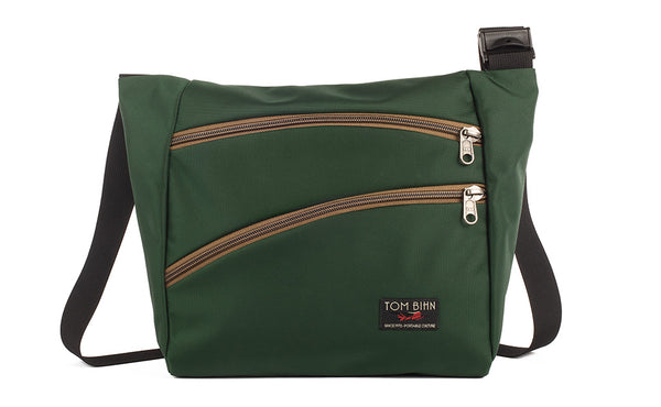 Icon in Wilderness (forest green) 525 Ballistic with Coyote (tan) zippers.